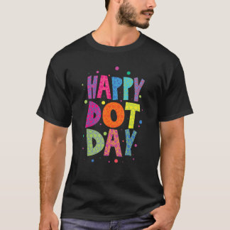 Camiseta Diseño del Día del Punto Feliz para el Día Interna