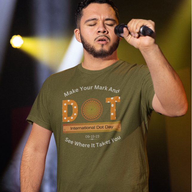 Camiseta Diseño del Día Internacional del Dot (Subido por el creador)