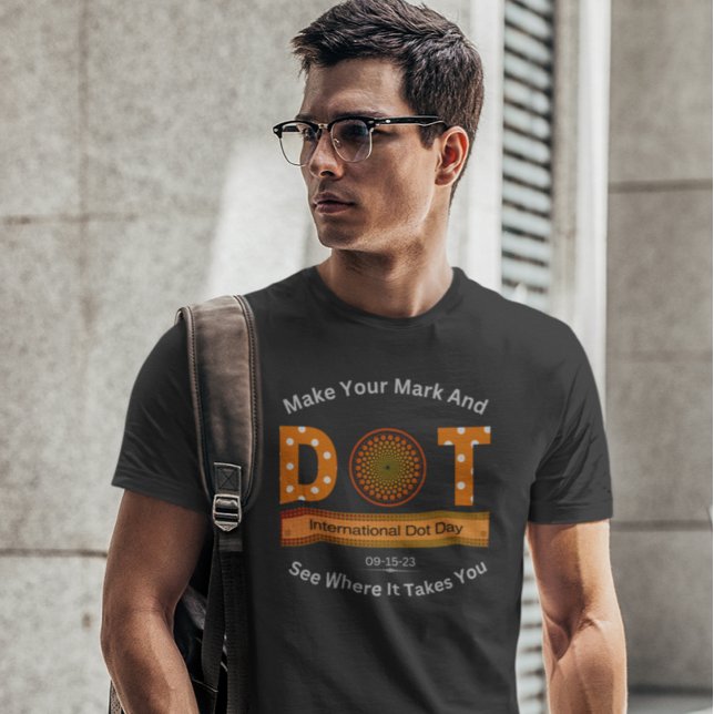 Camiseta Diseño del Día Internacional del Dot (Subido por el creador)