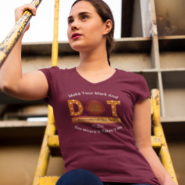 Camiseta Diseño del Día Internacional del Dot