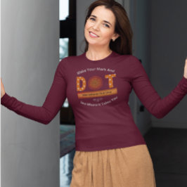 Camiseta Diseño del Día Internacional del Dot