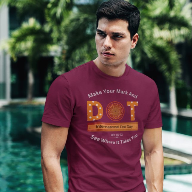 Camiseta Diseño del Día Internacional del Dot (Subido por el creador)