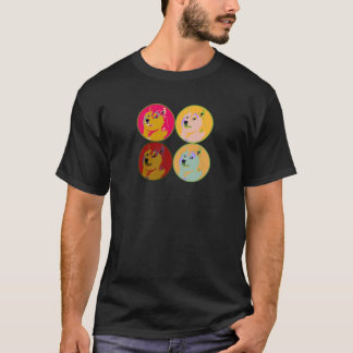 Camiseta Diseño del dogecoin del arte pop
