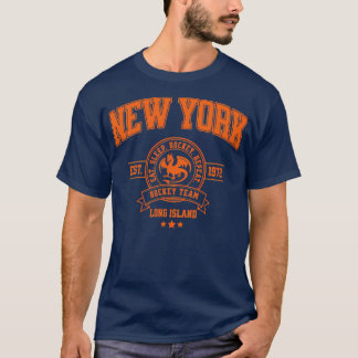 Camiseta Diseño del equipo de hockey de Long Island Nueva Y