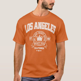 Camiseta diseño del equipo de hockey de Los Ángeles