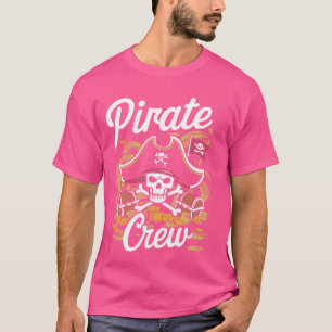 Camiseta Diseño del equipo pirata Jolly Roger Crossbone