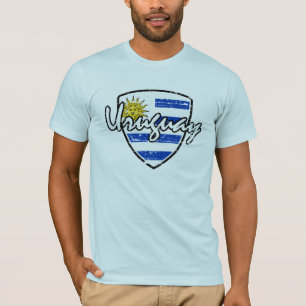 Camiseta Diseño del escudo de Uruguay