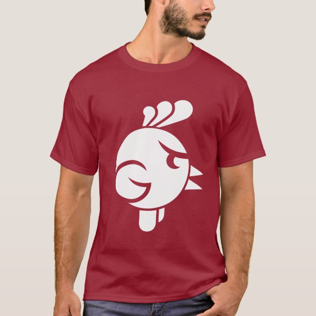 Camiseta Diseño del gallo de pelea (Anverso)