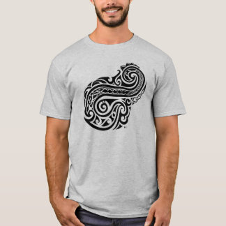 Camiseta Diseño del gancho de la isla