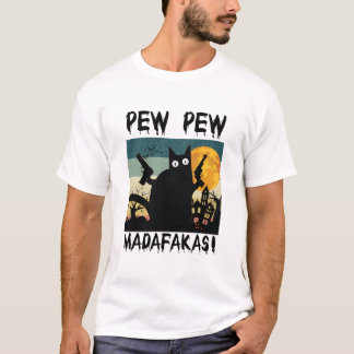 Camiseta Diseño del gato de Halloween