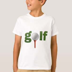 Camiseta Diseño del golf de la diversión