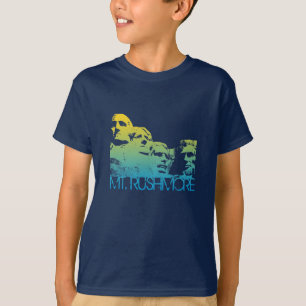 Camiseta Diseño del horizonte del monte Rushmore
