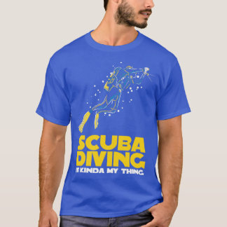 Camiseta Diseño del instructor de buceo de Scuba