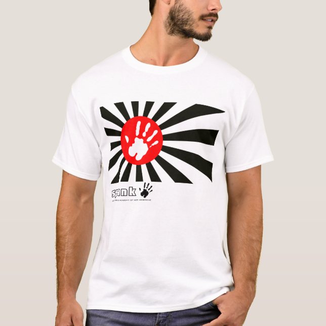 Camiseta Diseño del japonés del azote (Anverso)