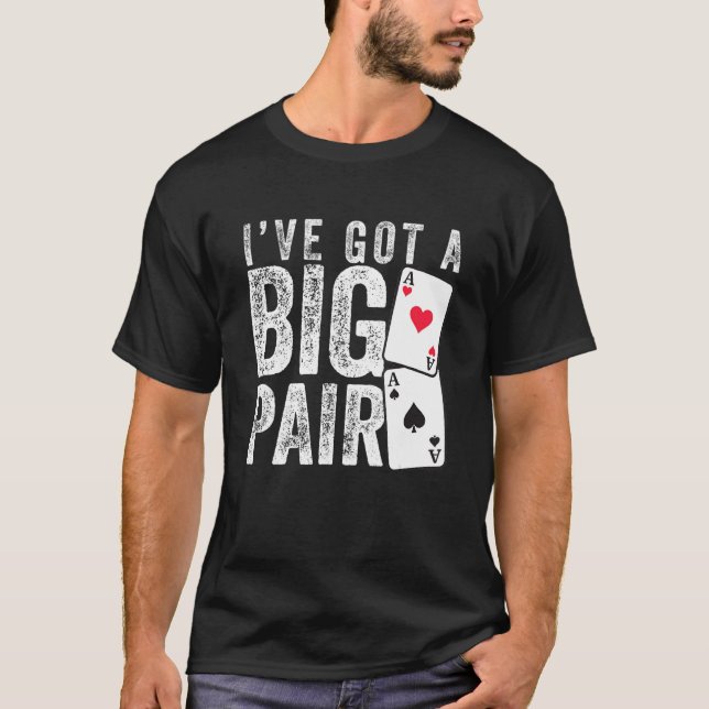 Camiseta Diseño del jugador de Guay Poker para hombres Muje (Anverso)