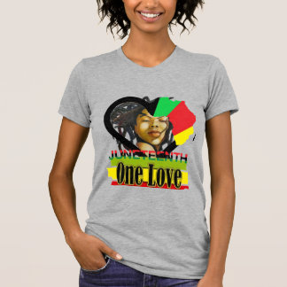 Camiseta Diseño del Juneteenth para la chica que hay en ti