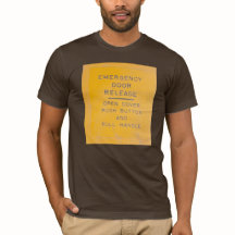 Diseño del lanzamiento de la salida de emergencia