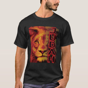 Camiseta diseño del León de Judá Hebreo Israelita