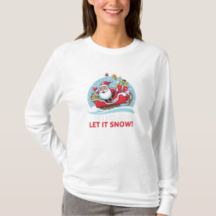 Camiseta Diseño del logo de Santa Claus navidades
