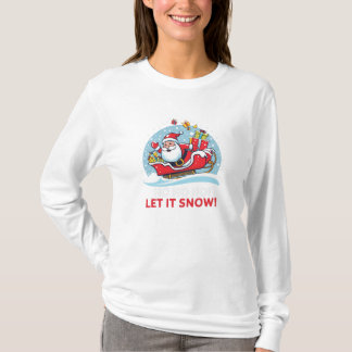Camiseta Diseño del logo de Santa Claus navidades