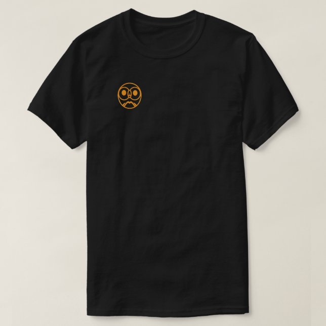 CAMISETA DISEÑO DEL LOGOTIPO DEL BÚHO (Diseño del anverso)
