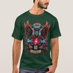Camiseta Diseño del logotipo Devil Angel Esports