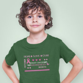 Camiseta Diseño del Mes de Conciencia sobre el Cáncer de Ma