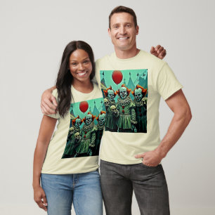 Camiseta Diseño del Miedo a los Payasos