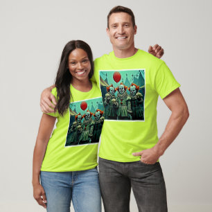 Camiseta Diseño del Miedo a los Payasos