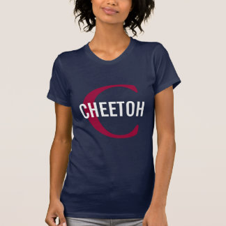 Camiseta Diseño del monograma del gato de Cheetoh