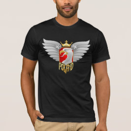 Camiseta Diseño del motorista de Polonia