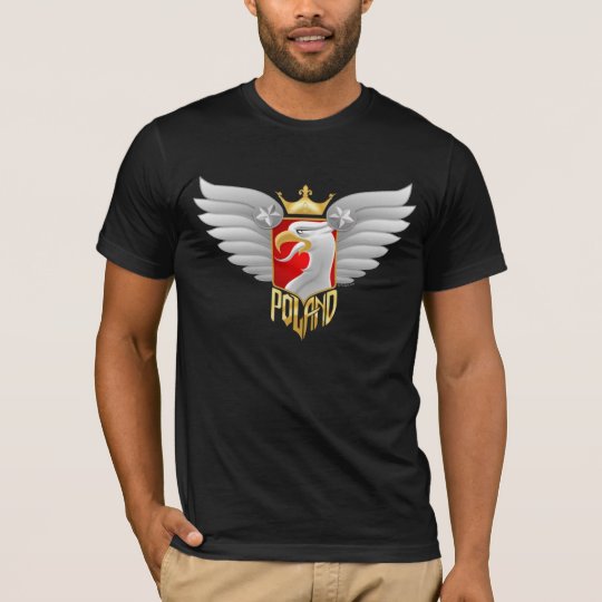Camiseta Diseño del motorista de Polonia
