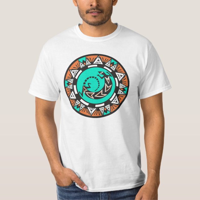 CAMISETA DISEÑO DEL NATIVO AMERICANO (Anverso)