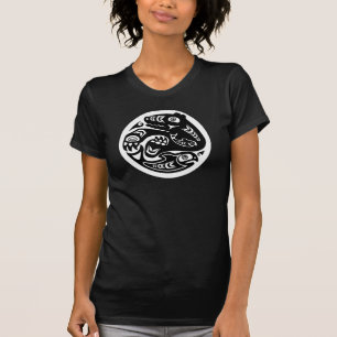Camiseta Diseño del nativo americano del oso y de los