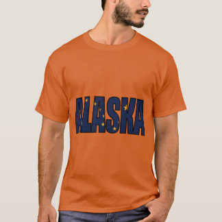 Camiseta Diseño del nombre de la bandera del estado de Alas