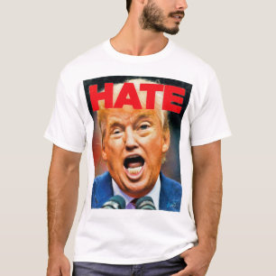 Camiseta Diseño del ODIO del Anti-Triunfo