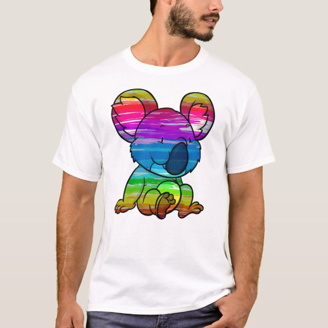 Camiseta Diseño del oso de koala (Anverso)