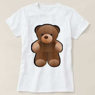 Camiseta Diseño del oso de peluche