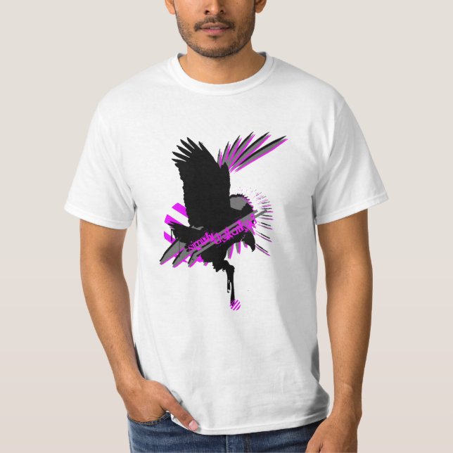 Camiseta Diseño del pájaro (Anverso)