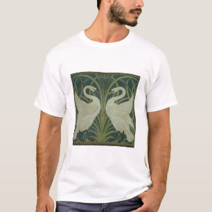 Camiseta Diseño del papel pintado del "cisne, de la
