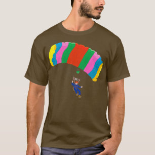 Camiseta Diseño del paracaidista del orgullo 3d