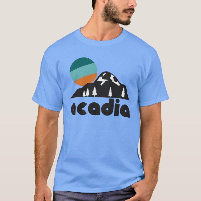 Camiseta Diseño del Parque Nacional de Souvenir Turístico R (Anverso)