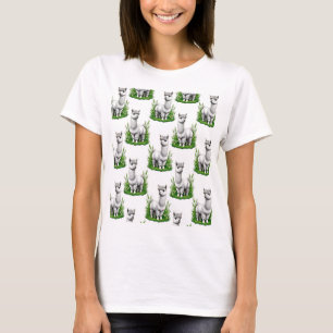 Camiseta Diseño del patrón de camello llama Alpaca