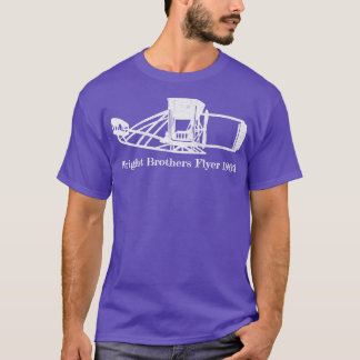 Camiseta Diseño del primer avión de Wright Brothers