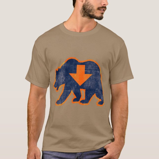 Camiseta Diseño del producto deportivo de Chicago Bear Down (Anverso)