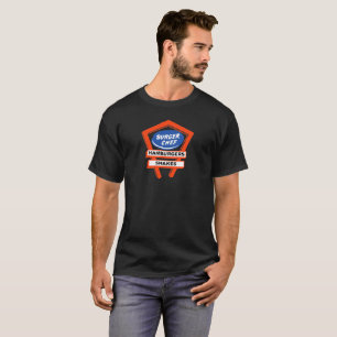 Camiseta Diseño del restaurante de la marca del cocinero d
