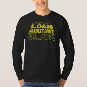 Camiseta Diseño del segundo plano del espacio del asistente