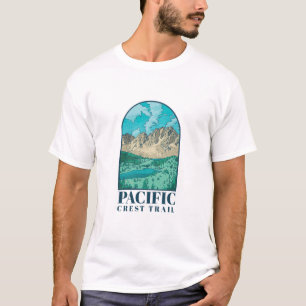 Camiseta Diseño del Sendero Pacific Crest