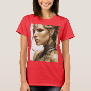 Camiseta Diseño del tatuaje del dragón feroz - Símbolo de f