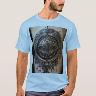Camiseta Diseño del tatuaje del dragón feroz - Símbolo de f